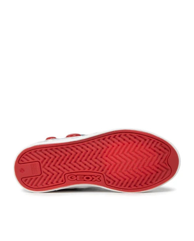 SNEAKERS GEOX BAMBINA J CIAK G. A-PRINT.JEANS+TEXT LT AVIO J9204A 0SB11 C4348