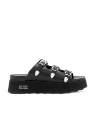 SANDALI CON SEPPA CULT DONNA JANIS 4739 SANDAL W LEATHER BLACK CLW473900 