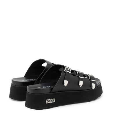 SANDALI CON SEPPA CULT DONNA JANIS 4739 SANDAL W LEATHER BLACK CLW473900 