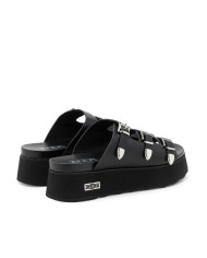 SANDALI CON SEPPA CULT DONNA JANIS 4739 SANDAL W LEATHER BLACK CLW473900 