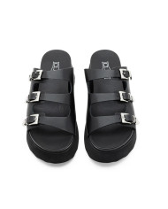 SANDALI CON SEPPA CULT DONNA JANIS 4739 SANDAL W LEATHER BLACK CLW473900 