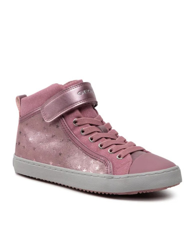 SNEAKERS GEOX BAMBINAJ KALISPERA G. I - SC.SI+GB PE DK PINK  J744GI 0DHAJ C8006/A