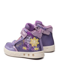 SNEAKERS ALTA GEOX BAMBINA SKYLIN LILAC/YELLOW J268WG 0ANKN C8064