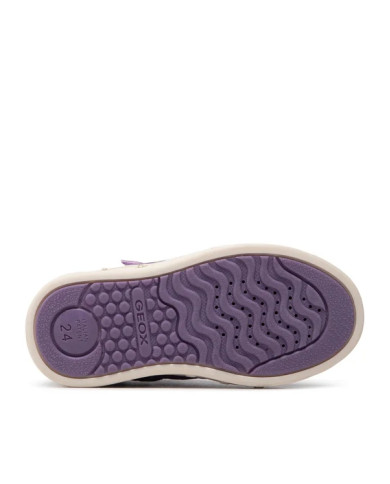 SNEAKERS ALTA GEOX BAMBINA SKYLIN LILAC/YELLOW J268WG 0ANKN C8064