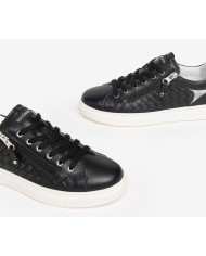 SNEAKERS NEROGIARDII DONNA GUANTO NERO GUANTO NERO T.BRILL E306502D/100