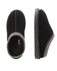 SLIPERS GARDINI SPIRIT DONNA JESSICA COLOR NERO IN PELLE SCAMOSCIATA GS476 BLACK