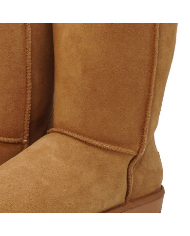 STIVALETTI GARDINI SPIRIT DONNA MAURINE COLOR CAMEL IN PELLE SCAMOSCIATA GS475CAMEL