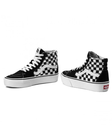 SNEAKERS VANS DONNA SK8-HI PLATFORM2 BLACK/WHITE VN0A3TKNQXH1