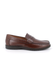 MOCASSINO IGI&CO UOMO VITELLO ALFA    MARRONE SCURO 7612011