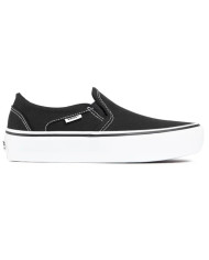 SNEAKERS VANS DONNA ASHER PLATFORM SLIP-ON BLACK VN0A3WNN3SY1