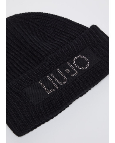 BERRETTO LIU JO DONNA BERRETTO IN MAGLIA NERO 2F4110 M0300 22222