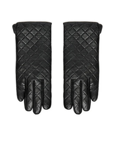 GUANTI LIU JO DONNA PU QUILTED NERO 2F4077 E0002 22222