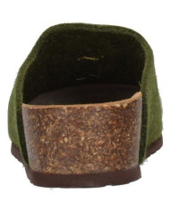 CIABATTA BIONATURA DONNA  12 GATTI FELTRO VERDE 12GAT20-I-FELV74