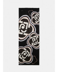 FOULARD  LIU JO DONNA STOLA PORTALOGO 70X180 BLACK 2F5082 T0300 22222