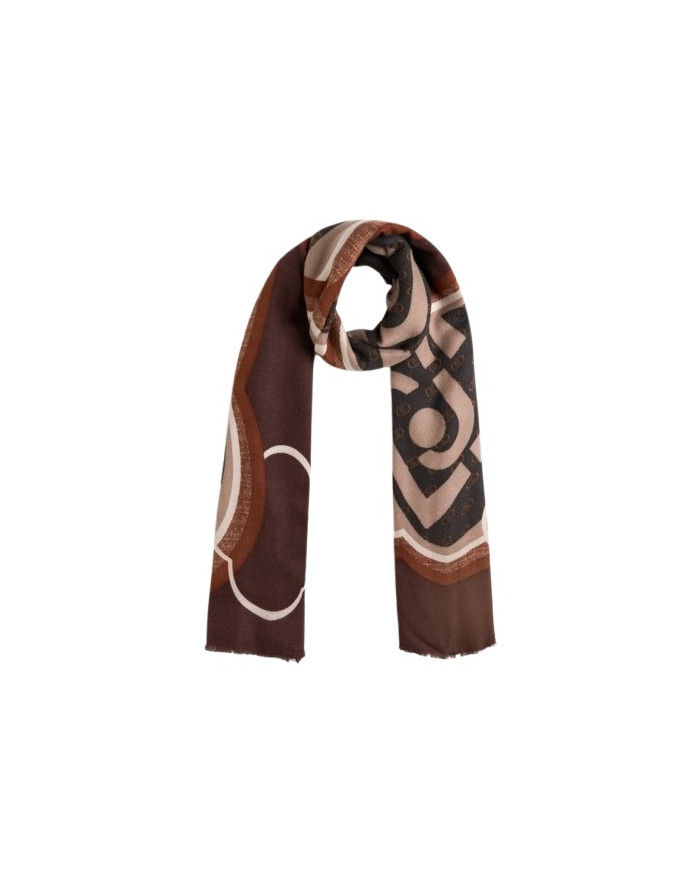 FOULARD  LIU JO DONNA STOLA PORTALOGO NATURALE 70X180CM 2F5082 T0300 00005