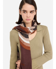 FOULARD  LIU JO DONNA STOLA PORTALOGO NATURALE 70X180CM 2F5082 T0300 00005