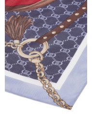 FOULARD  LIU JO DONNA STOLA MANHATTAN BLU 120x120CM 2A5053 T0300 X1058