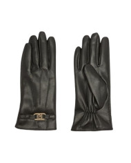 GUANTI LIU JO DONNA GUANTI IN TESSUTO SPALMATO CON LOGO BLACK 2F5061 E0002 22222
