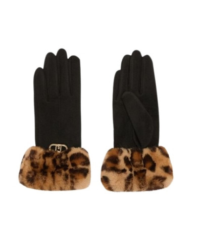 GUANTI LIU JO DONNA GUANTI  EFF  SCAMOSCIATO ANIMALIER 2F5063 T0300 S19E1