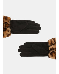 GUANTI LIU JO DONNA GUANTI  EFF  SCAMOSCIATO ANIMALIER 2F5063 T0300 S19E1