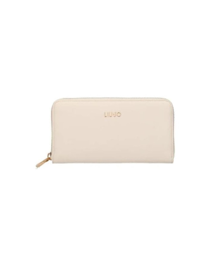 PORTAFOGLIO LIU JO DONNA WALLET CREAM 19X2X10CM AA5155 E0058 X0459