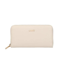 PORTAFOGLIO LIU JO DONNA WALLET CREAM 19X2X10CM AA5155 E0058 X0459