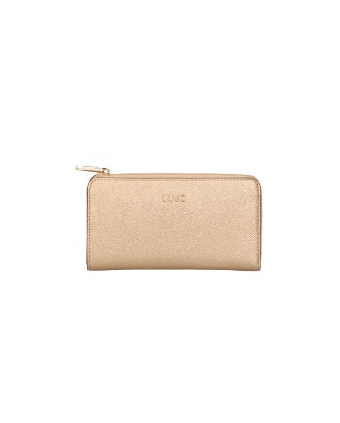 PORTAFOGLIO LIU JO DONNA WALLET ECS XP ZIP AROUND GOLD 19X2X10CM AF4270 E0087 00529