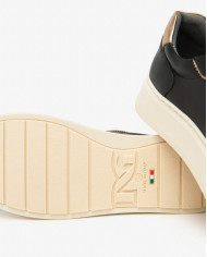 SNEAKERS  NEROGIARDINI DONNA GUANTO NERO NETTUNO SANDALO TR GONZAGA I514170D/100