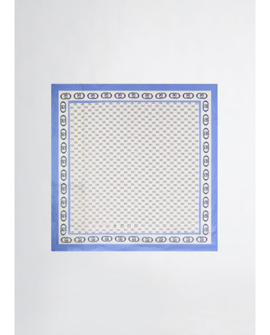 FOULARD LIU JO DONNA STOLA BLU 120X120CM 2A5021 T0300 73936