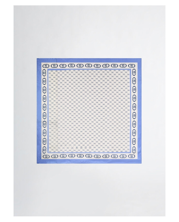 FOULARD LIU JO DONNA STOLA BLU 120X120CM 2A5021 T0300 73936