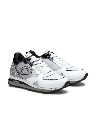 SNEAKERS GUARDIANI DONNA SATIN/WHITE LT.GREY AGW015300