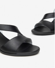 SANDALI CON TACCO NEROGIARDINI DONNA TAMIGI NERO TR AULLA NERO TACCO 7CM E410440D/100