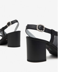 SANDALI CON TACCO NEROGIARDINI DONNA TAMIGI NERO TR AULLA NERO TACCO 7CM E410440D/100