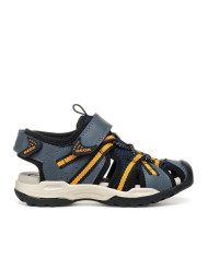 SANDALO GEOX BAMBINO  J BOREALIS B. B - MESH+SIN.CER NAVY/ORANGE J450RB 014ME C0659/A