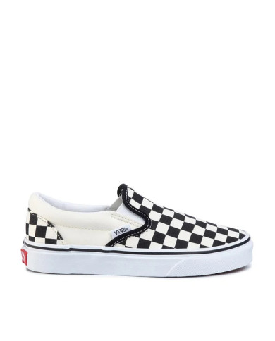 SNEAKERS VANS UNISEX CLASSIC SLIP-ON CHBD BLKWH MEDIUM VN000EYEBWW1