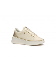 SNEAKERS GEOX DONNA     D SUNNETTY A - GBK+GBK PERL.   PAPYRUS/LT GOLD  D55YHA 054AJ C1S2L
