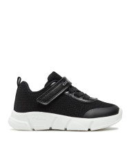 SNEAKERS GEOX BAMBINA J ARIL G. D - TES.BRIL+GBK PER BLACK  TG:28-35 J36DLD 0ASAJ C9999
