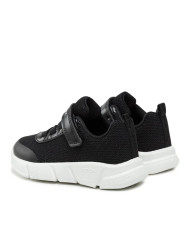 SNEAKERS GEOX BAMBINA J ARIL G. D - TES.BRIL+GBK PER BLACK  TG:28-35 J36DLD 0ASAJ C9999