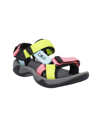 SANDALI CMP BAMBINA KIDS HAMAL HIKING SANDALS  LAGOON PINK FLUO ACIDO 38Q9954 21EV 