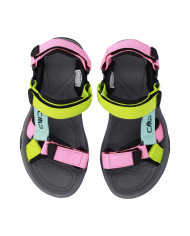 SANDALI CMP BAMBINA KIDS HAMAL HIKING SANDALS  LAGOON PINK FLUO ACIDO 38Q9954 21EV 