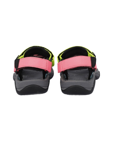 SANDALI CMP BAMBINA KIDS HAMAL HIKING SANDALS  LAGOON PINK FLUO ACIDO 38Q9954 21EV 