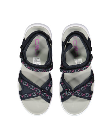 SANDALO CMP DONNA ALMAAK WMN HIKING SANDALS ANTRACITE ACQUA  38Q9946 33UL