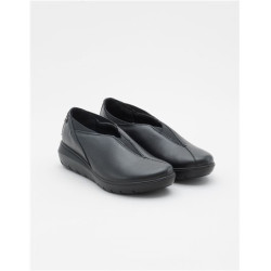SLIP-ON ENVAL SOFT DONNA IN PELLE NERO 4767900