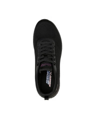 SNEAKERS SKECHERS DONNA BOBS SQUAD CHAOS - FACE OFF BLACK 117209 BBK