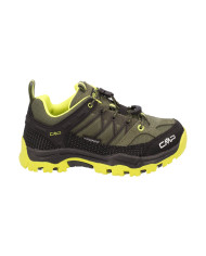 KIDS RIGEL LOW TREKKING SHOES WP KAKI-ACIDO 3Q54554 02FP