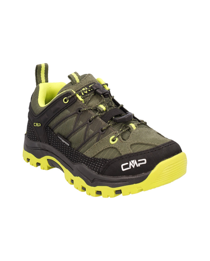 KIDS RIGEL LOW TREKKING SHOES WP KAKI-ACIDO 3Q54554 02FP