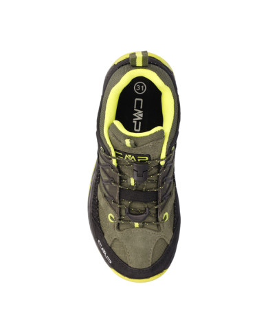 KIDS RIGEL LOW TREKKING SHOES WP KAKI-ACIDO 3Q54554 02FP