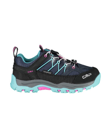 SCARPA CMP BAMBINA TREKKING KIDS RIGEL LOW TREKKING SHOES WP B.BLUE-ACQUA 3Q54554 31NL