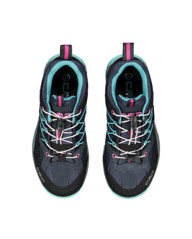 SCARPA CMP BAMBINA TREKKING KIDS RIGEL LOW TREKKING SHOES WP B.BLUE-ACQUA 3Q54554 31NL