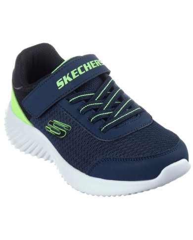 SNEAKERS SKECHERS BAMBINO BOUNDER - TREKZIC BLU NAVY / LIME 403908L NVLM